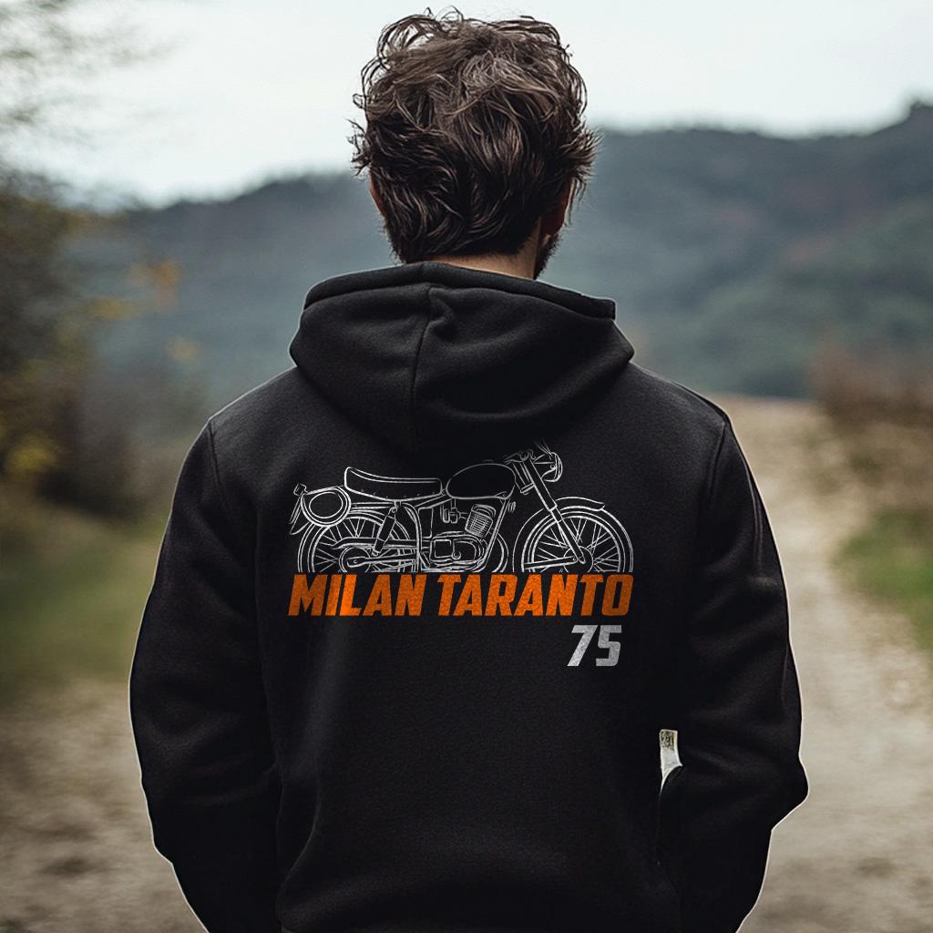 Laverda Milan Taranto 75 1952 -1960  Inspired Hoodie - Motorcycle Sweatshirt for Riders