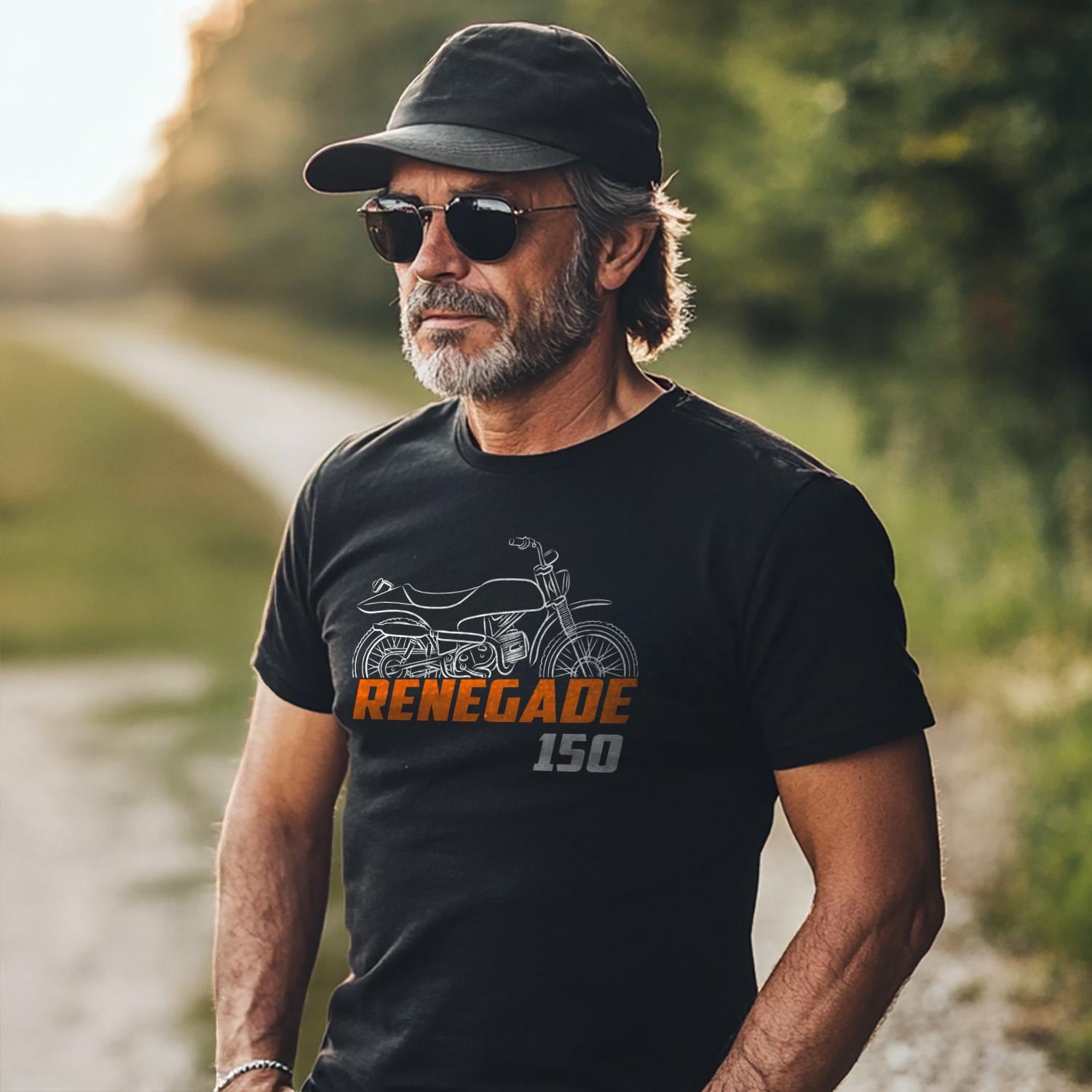 Laverda 150 Renegade 1968 - 1970 Inspired T-Shirt - Motorcycle Tee Shirt for Riders