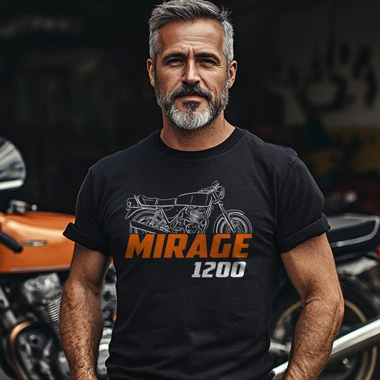 Laverda 1200 Mirage 1978 - 1982 Inspired T-Shirt - Motorcycle Tee Shirt for Riders