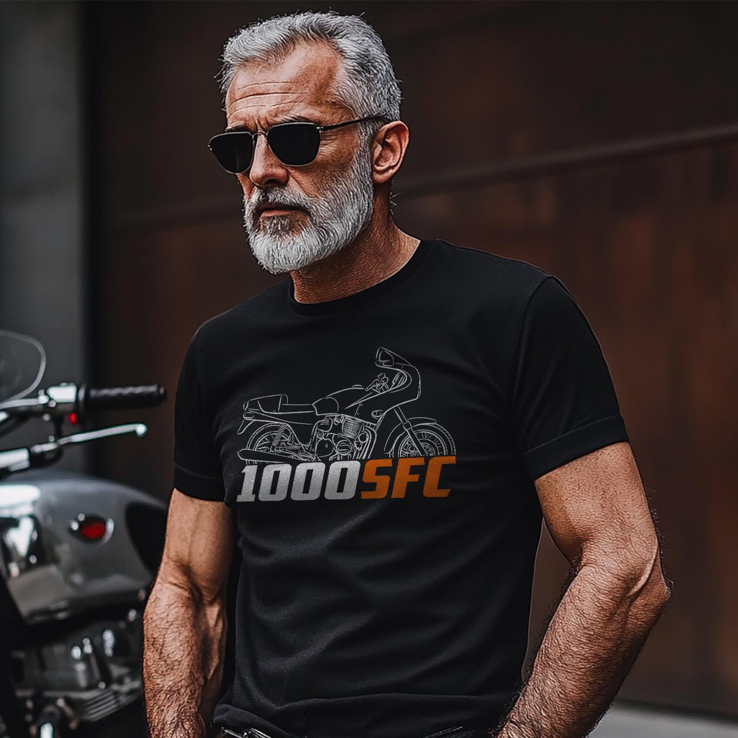 Laverda 1000 SFC 1985 - 1988 Inspired T-Shirt - Motorcycle Tee Shirt for Riders