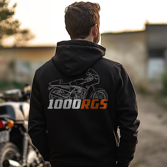 Laverda 1000 RGS 1982 - 1985 Inspired Hoodie - Motorcycle Sweatshirt for Riders