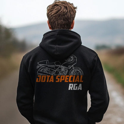 Laverda 1000 RGA Jota Special 1984 - 1985 Inspired Hoodie - Motorcycle Sweatshirt for Riders