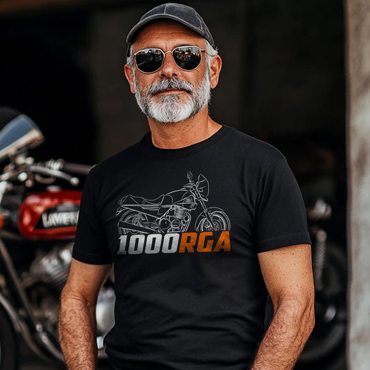 Laverda 1000 RGA 1984 - 1985 Inspired T-Shirt - Motorcycle Tee Shirt for Riders