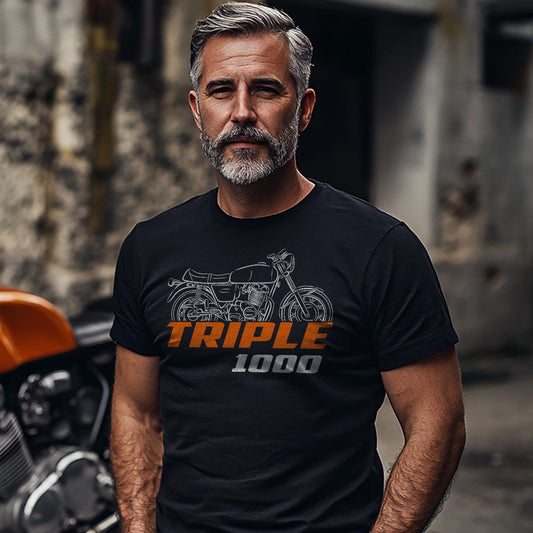 Laverda 1000 1972 - 1973 Inspired T-Shirt - Motorcycle Tee Shirt for Riders