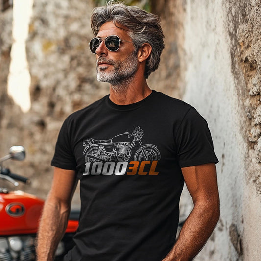 Laverda 1000 3CL 1975 - 1981 Inspired T-Shirt - Motorcycle Tee Shirt for Riders