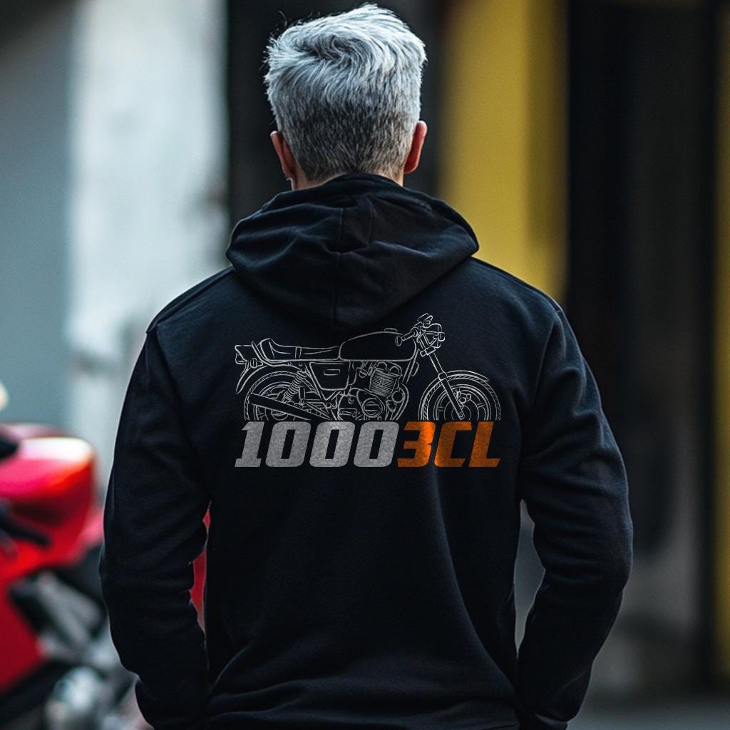 Laverda 1000 3CL 1975 - 1981 Inspired Hoodie - Motorcycle Sweatshirt for Riders