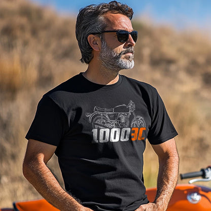 Laverda 1000 3C 1974 - 1975 Inspired T-Shirt - Motorcycle Tee Shirt for Riders