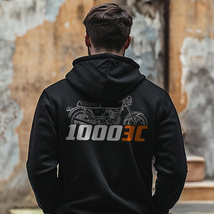 Laverda 1000 3C 1974 - 1975 Inspired Hoodie - Motorcycle Sweatshirt for Riders