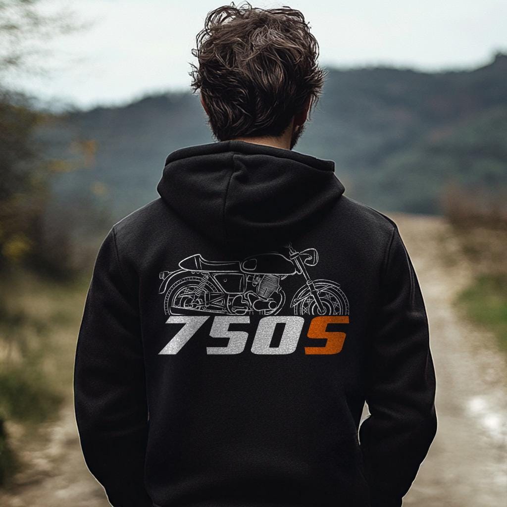 Laverda 750S 1969 - 1970 Inspired Hoodie - Motorcycle Sweatshirt for Riders