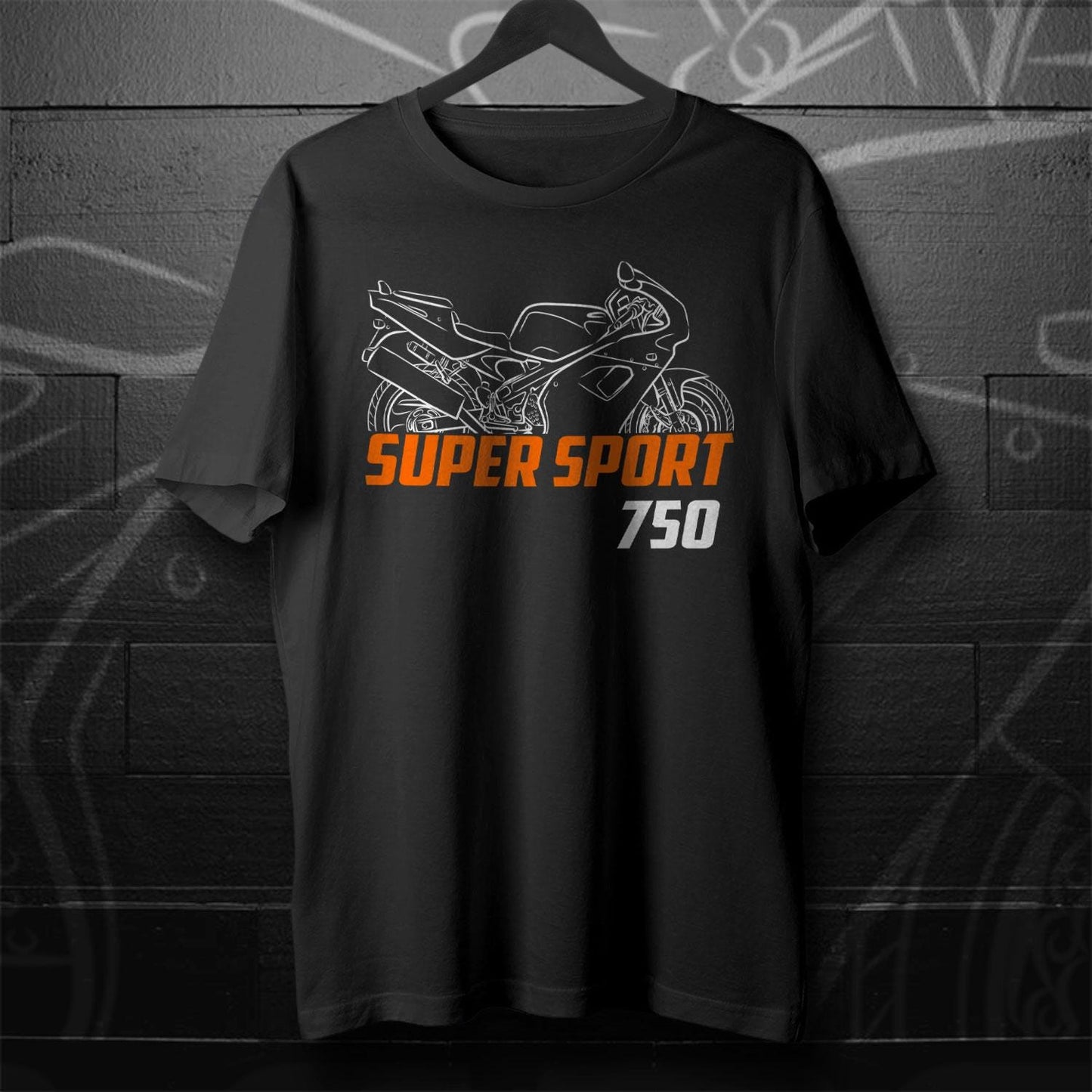 Laverda 750 Super Sport 2000 - 2001 Inspired T-Shirt - Motorcycle Tee Shirt for Riders