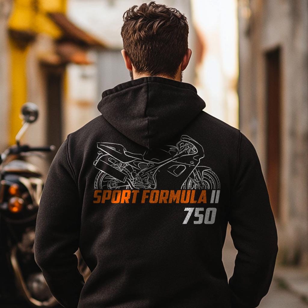 Laverda 750 Sport Formula II 1999 Inspired Hoodie - Motorcycle Sweatshirt for Riders