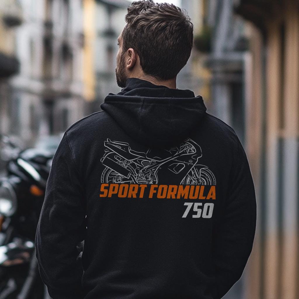 Laverda 750 Sport Formula 1998 - 1999 Inspired Hoodie - Motorcycle Sweatshirt for Riders