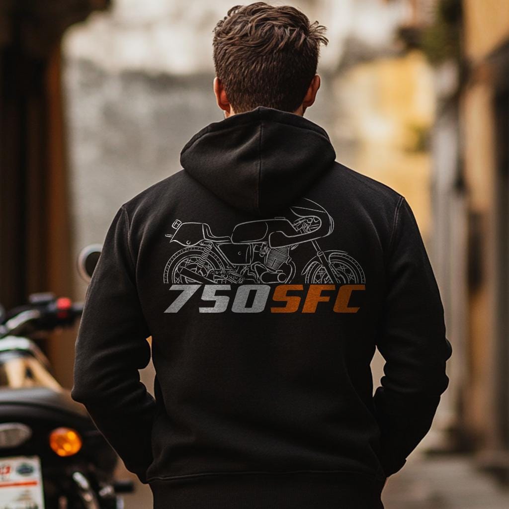 Laverda 750 SFC 1971 - 1976 Inspired Hoodie - Motorcycle Sweatshirt for Riders