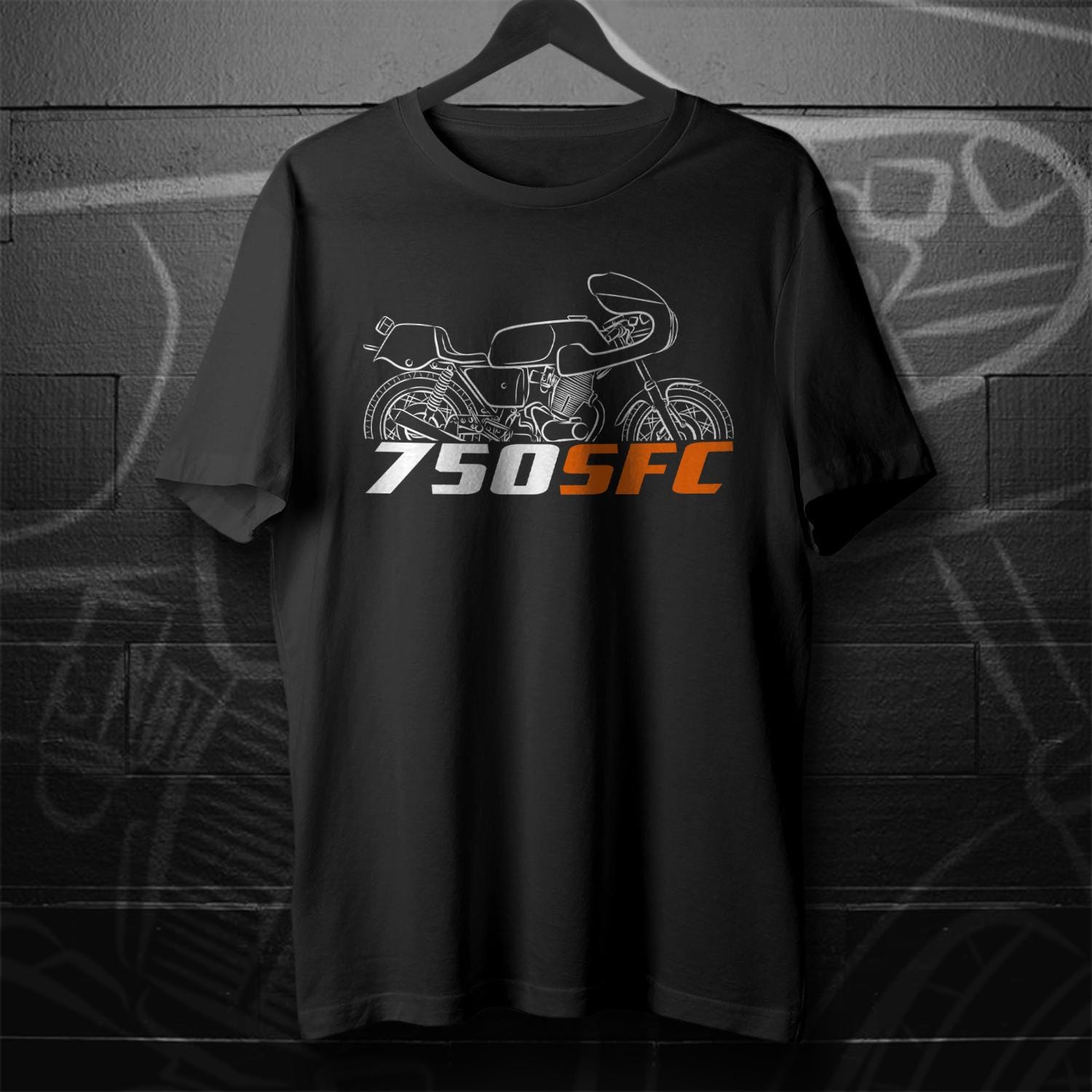 Laverda 750 SFC 1971 - 1976 Inspired T-Shirt - Motorcycle Tee Shirt for Riders