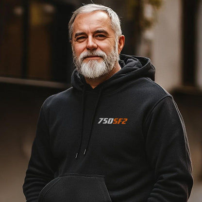 Laverda 750 SF2 1974 - 1975 Inspired Hoodie - Motorcycle Sweatshirt for Riders