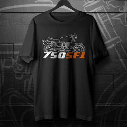 Laverda 750 SF1 1973 Inspired T-Shirt - Motorcycle Tee Shirt for Riders