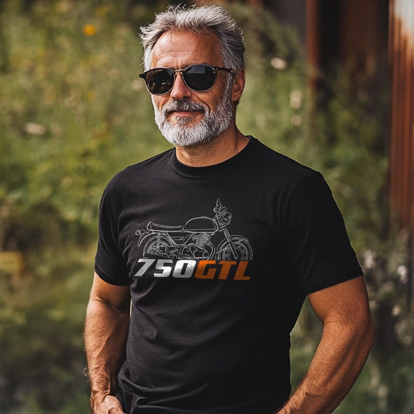 Laverda 750 GTL 1974 - 1977 Inspired T-Shirt - Motorcycle Tee Shirt for Riders