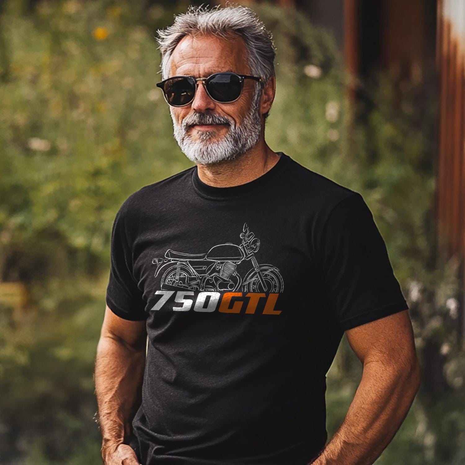 Laverda 750 GTL 1974 - 1977 Inspired T-Shirt - Motorcycle Tee Shirt for Riders
