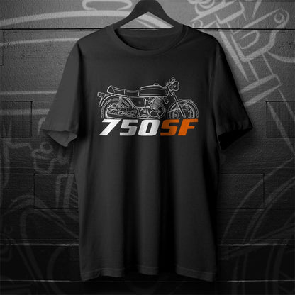 Laverda 750 SF 1970 - 1973 Inspired T-Shirt - Motorcycle Tee Shirt for Riders