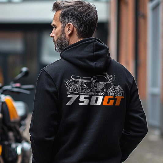 Laverda 750 GT 1968 - 1974 Inspired Hoodie - Motorcycle Sweatshirt for Riders