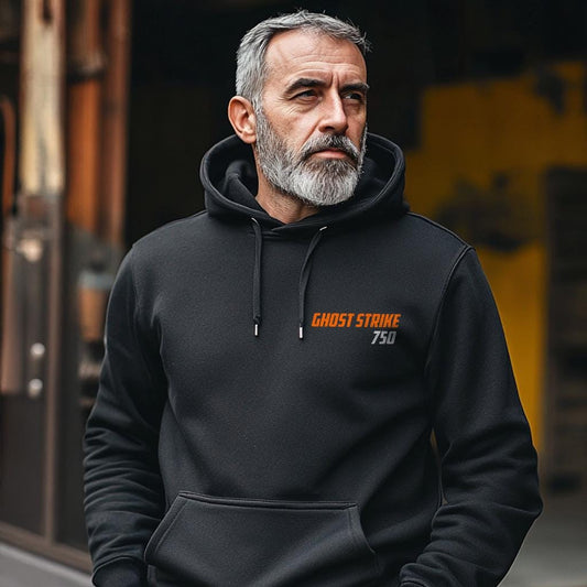 Laverda 750 Ghost Strike 1998 Inspired Hoodie - Motorcycle Sweatshirt for Riders