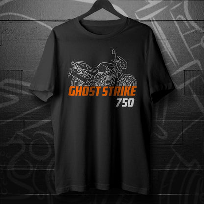 Laverda 750 Ghost Strike 1998 Inspired T-Shirt - Motorcycle Tee Shirt for Riders