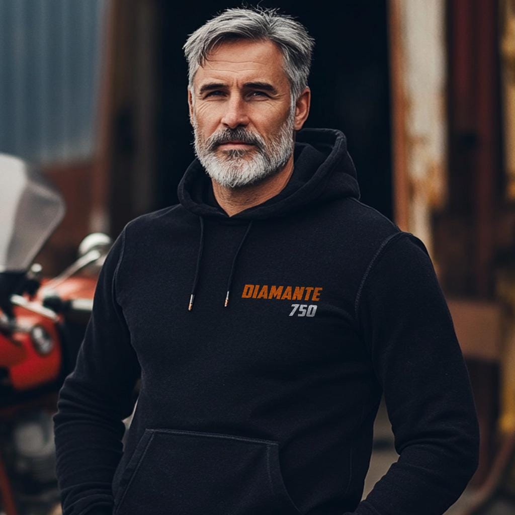 Laverda 750 Diamante 1998 Inspired Hoodie - Motorcycle Sweatshirt for Riders