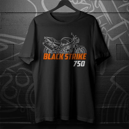 Laverda 750 Black Strike 2000 - 2001 Inspired T-Shirt - Motorcycle Tee Shirt for Riders