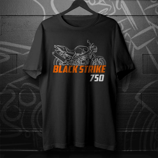 Laverda 750 Black Strike 2000 - 2001 Inspired T-Shirt - Motorcycle Tee Shirt for Riders