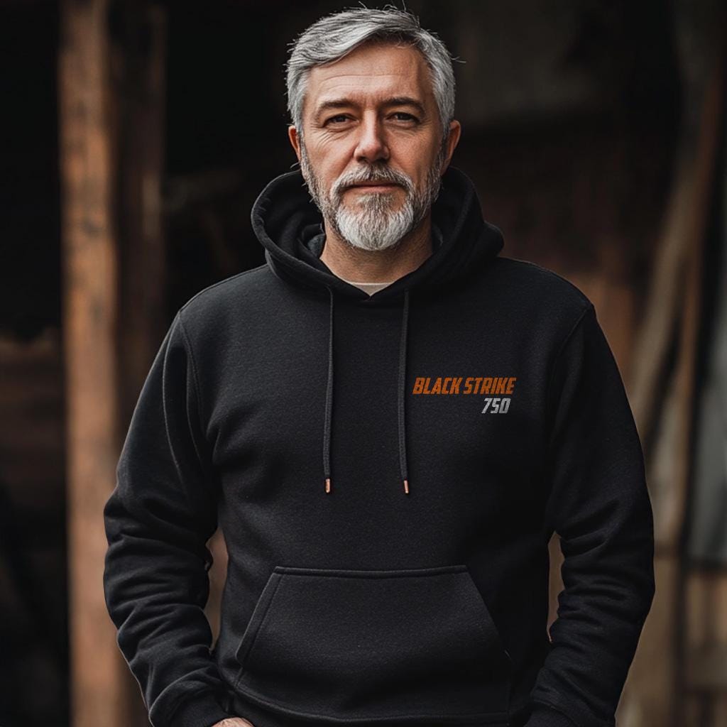 Laverda 750 Black Strike 2000 - 2001 Inspired Hoodie - Motorcycle Sweatshirt for Riders