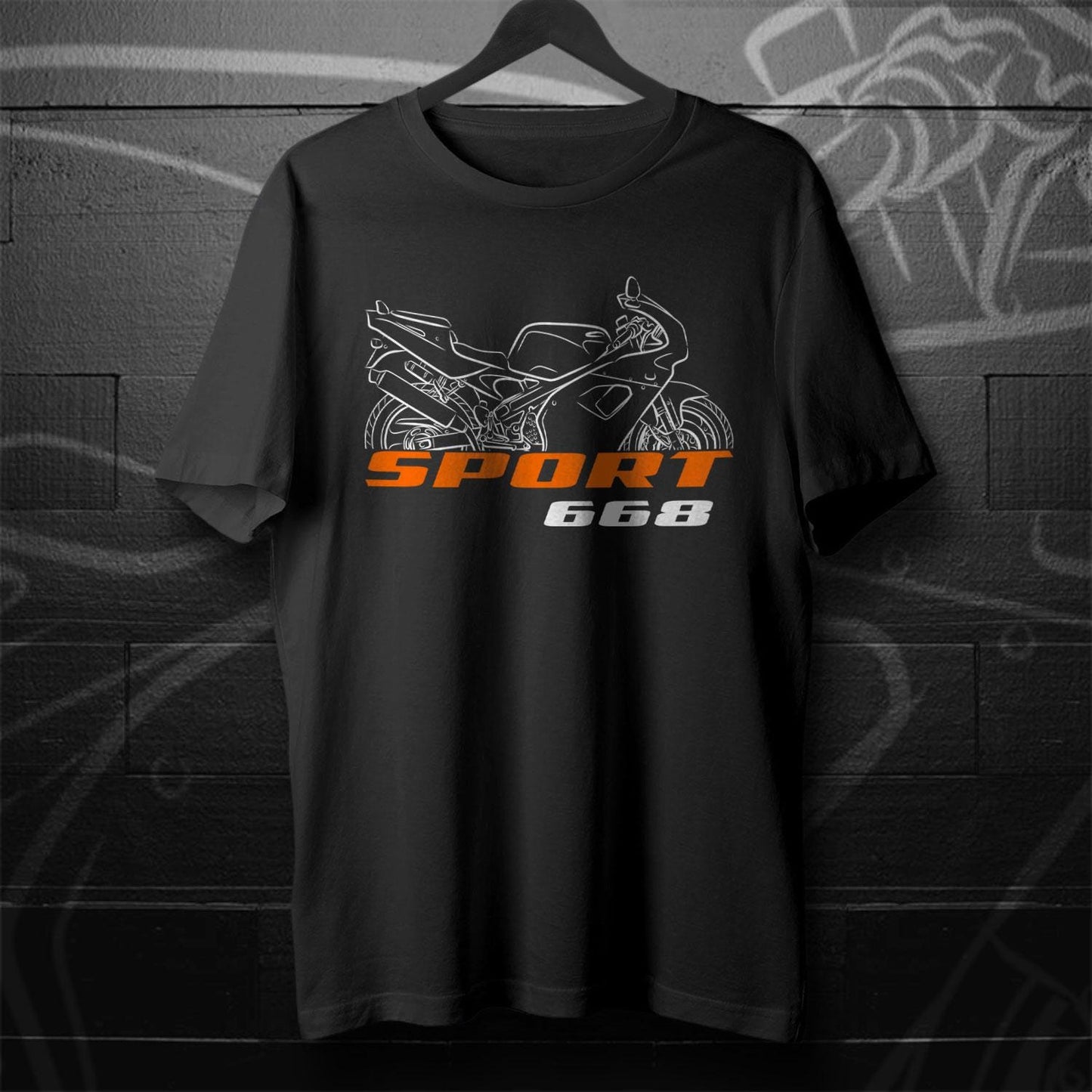Laverda 668 Sport 1996 - 2000 Inspired T-Shirt - Motorcycle Tee Shirt for Riders