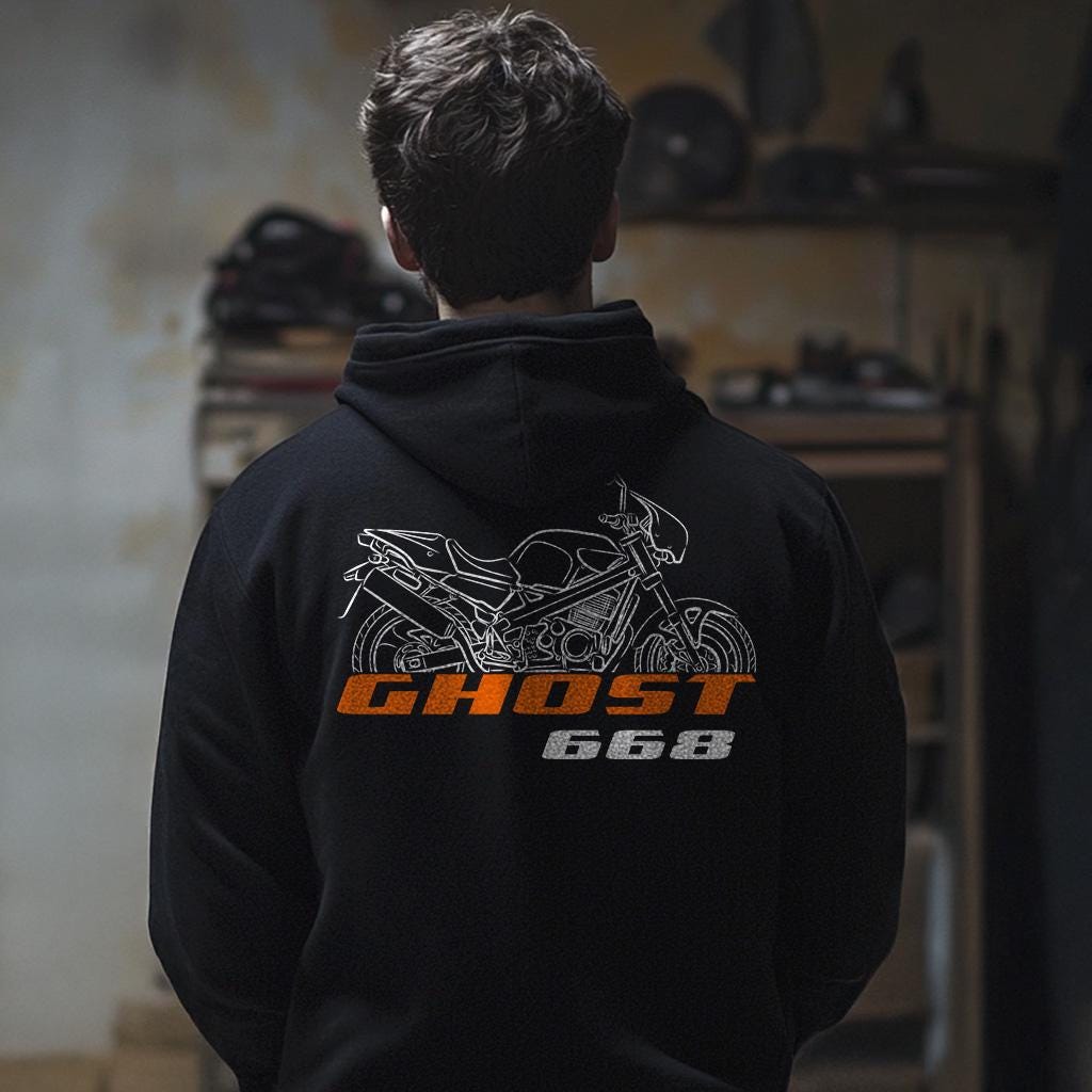 Laverda 668 Ghost 1996 - 1998 Inspired Hoodie - Motorcycle Sweatshirt for Riders