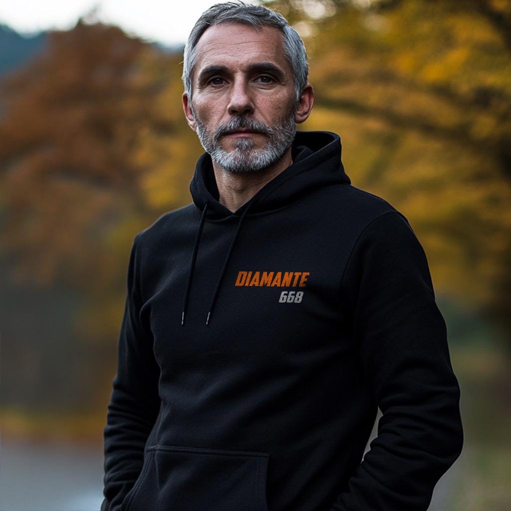 Laverda 668 Diamante 1997 - 1998 Inspired Hoodie - Motorcycle Sweatshirt for Riders