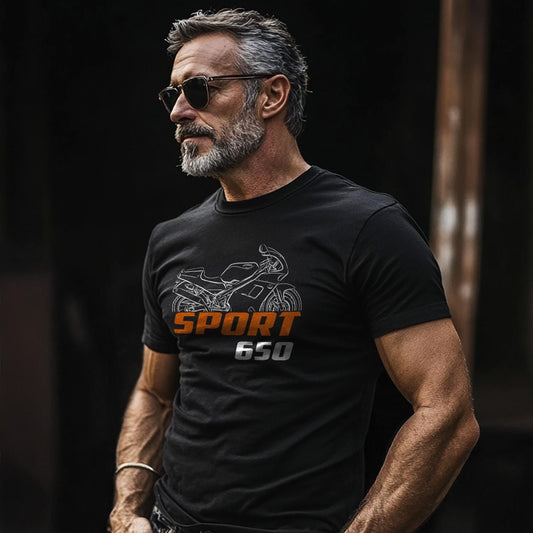Laverda 650 Sport 1992 - 1994 Inspired T-Shirt - Motorcycle Tee Shirt for Riders