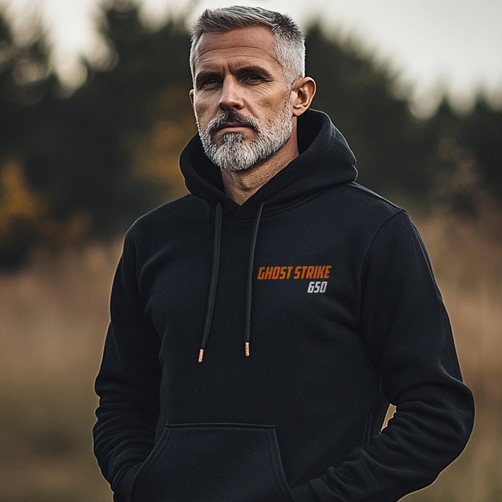 Laverda 650 Ghost Strike 1995 - 1996 Inspired Hoodie - Motorcycle Sweatshirt for Riders