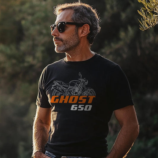Laverda 650 Ghost 1995 - 1996 Inspired T-Shirt - Motorcycle Tee Shirt for Riders