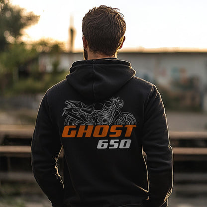 Laverda 650 Ghost 1995 - 1996 Inspired Hoodie - Motorcycle Sweatshirt for Riders