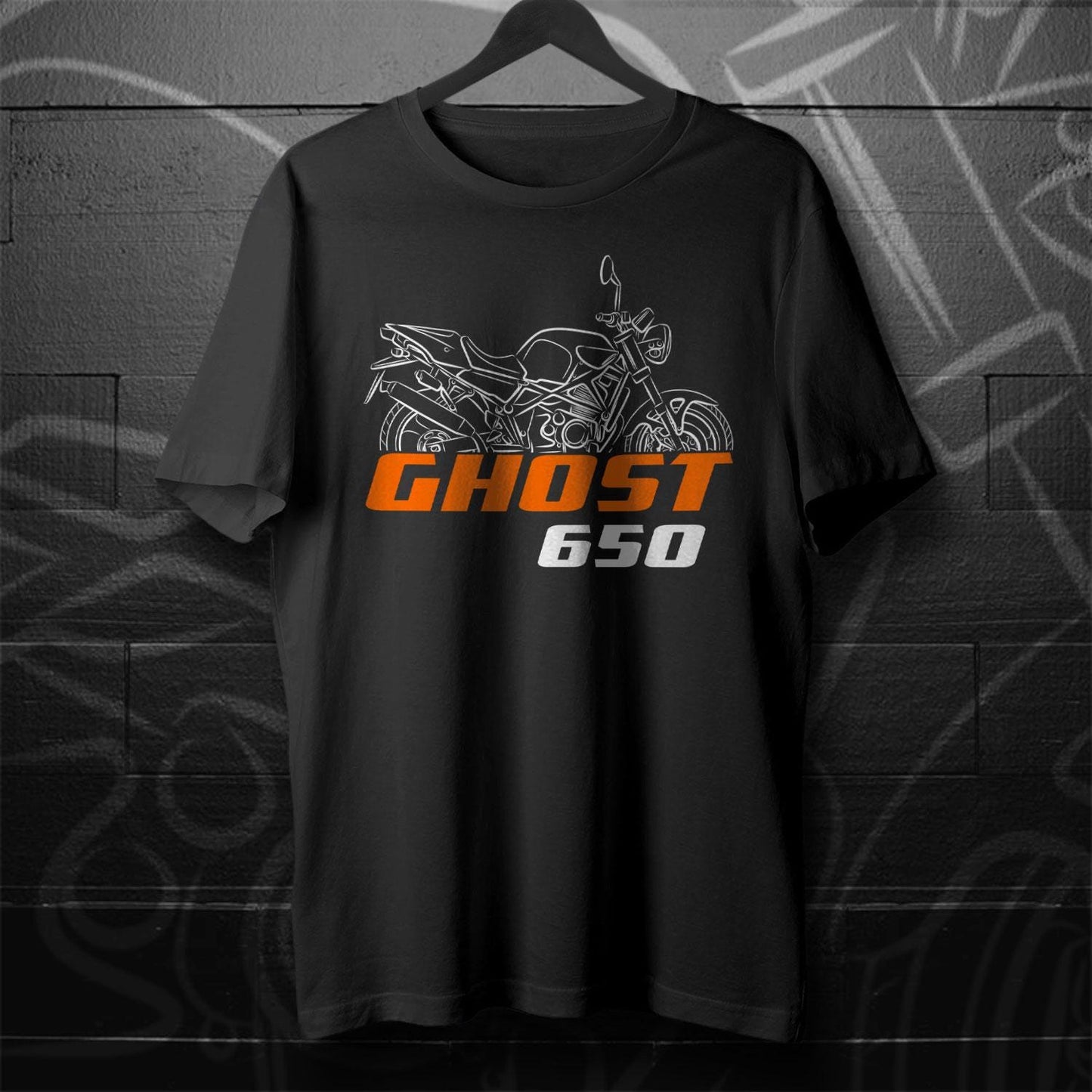Laverda 650 Ghost 1995 - 1996 Inspired T-Shirt - Motorcycle Tee Shirt for Riders
