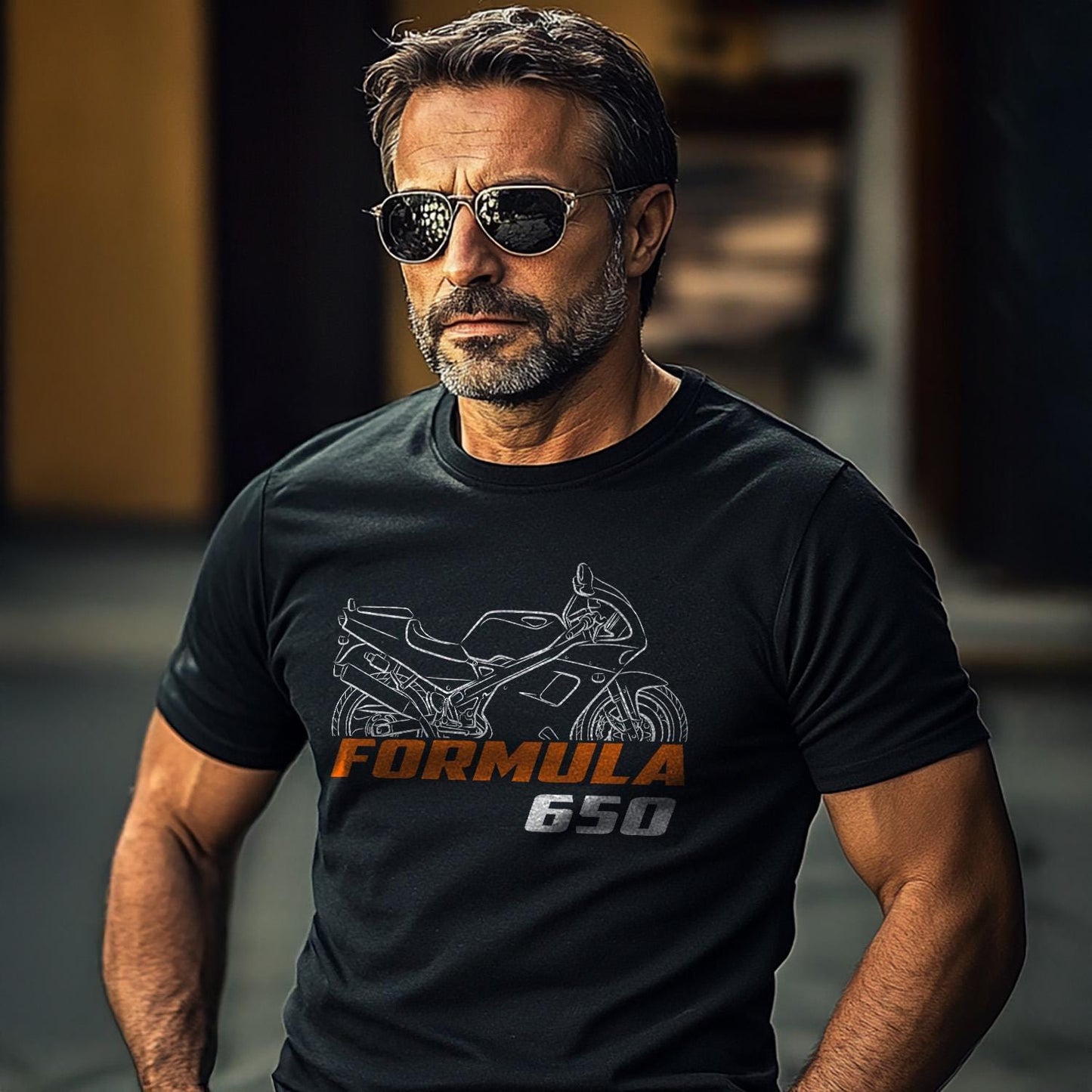 Laverda 650 Formula 1995 Inspired T-Shirt - Motorcycle Tee Shirt for Riders