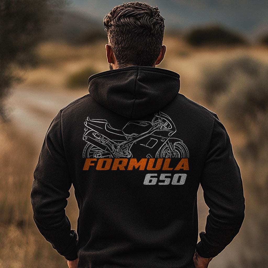 Laverda 650 Formula 1995 Inspired Hoodie - Motorcycle Sweatshirt for Riders