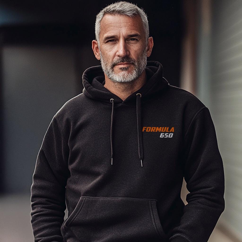 Laverda 650 Formula 1995 Inspired Hoodie - Motorcycle Sweatshirt for Riders