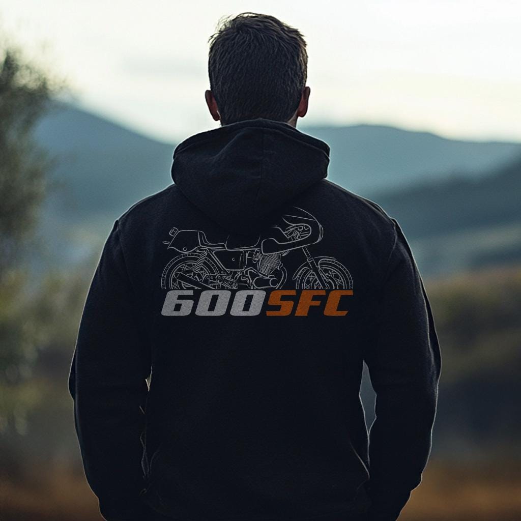 Laverda 600 SFC 1988 - 1989 Inspired Hoodie - Motorcycle Sweatshirt for Riders