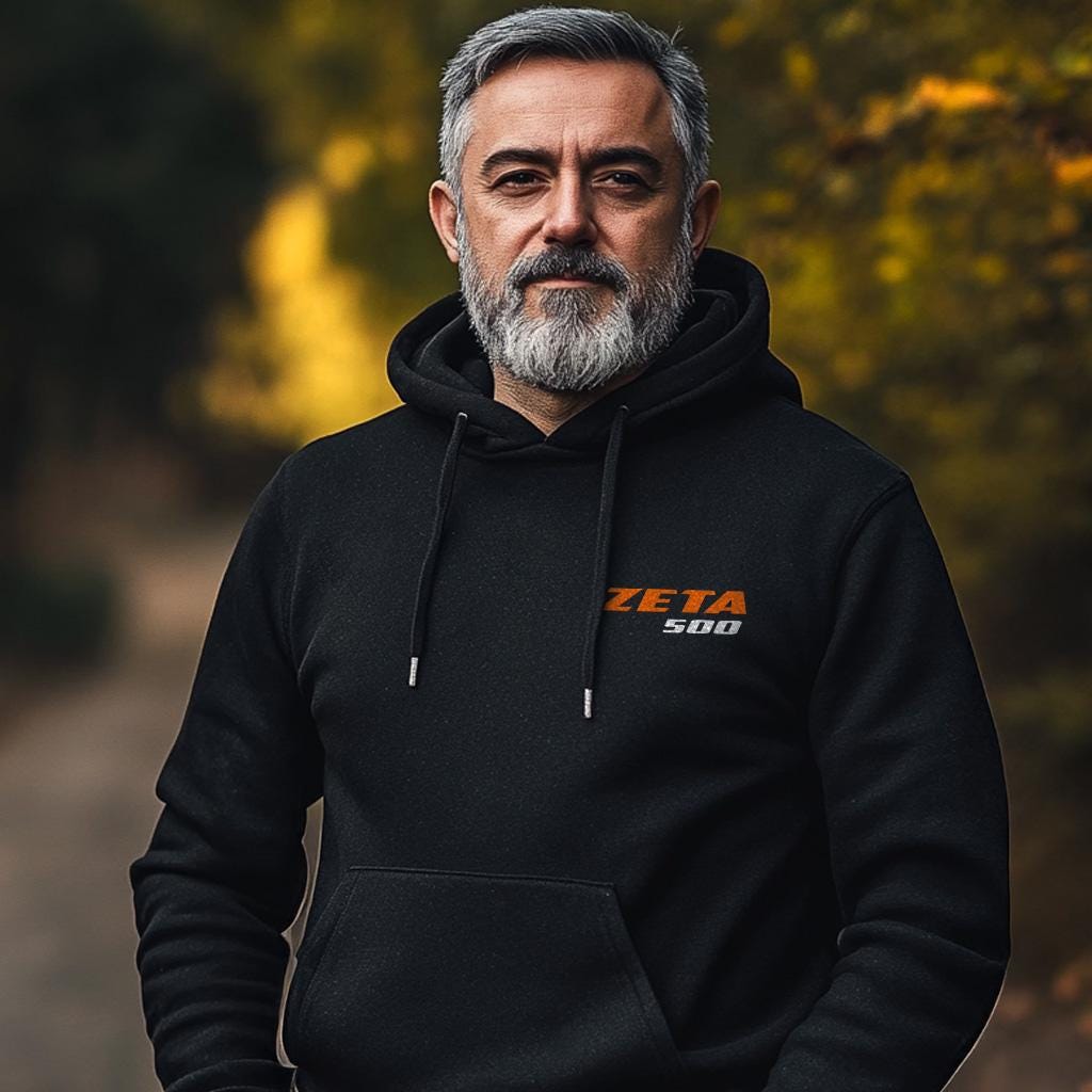 Laverda 500 Zeta 1978 - 1982 Inspired Hoodie - Motorcycle Sweatshirt for Riders
