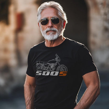 Laverda 500 S 1977 - 1978 Inspired T-Shirt - Motorcycle Tee Shirt for Riders