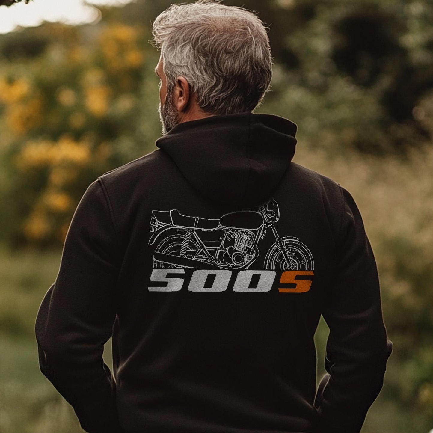 Laverda 500 S 1977 - 1978 Inspired Hoodie - Motorcycle Sweatshirt for Riders