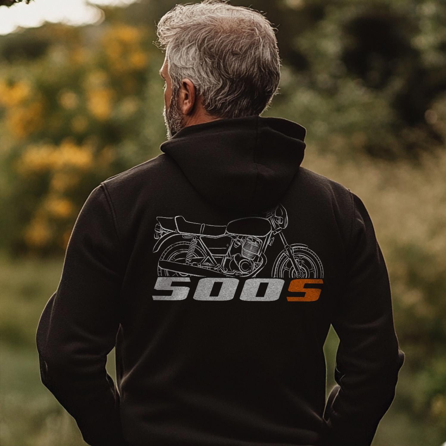 Laverda 500 S 1977 - 1978 Inspired Hoodie - Motorcycle Sweatshirt for Riders