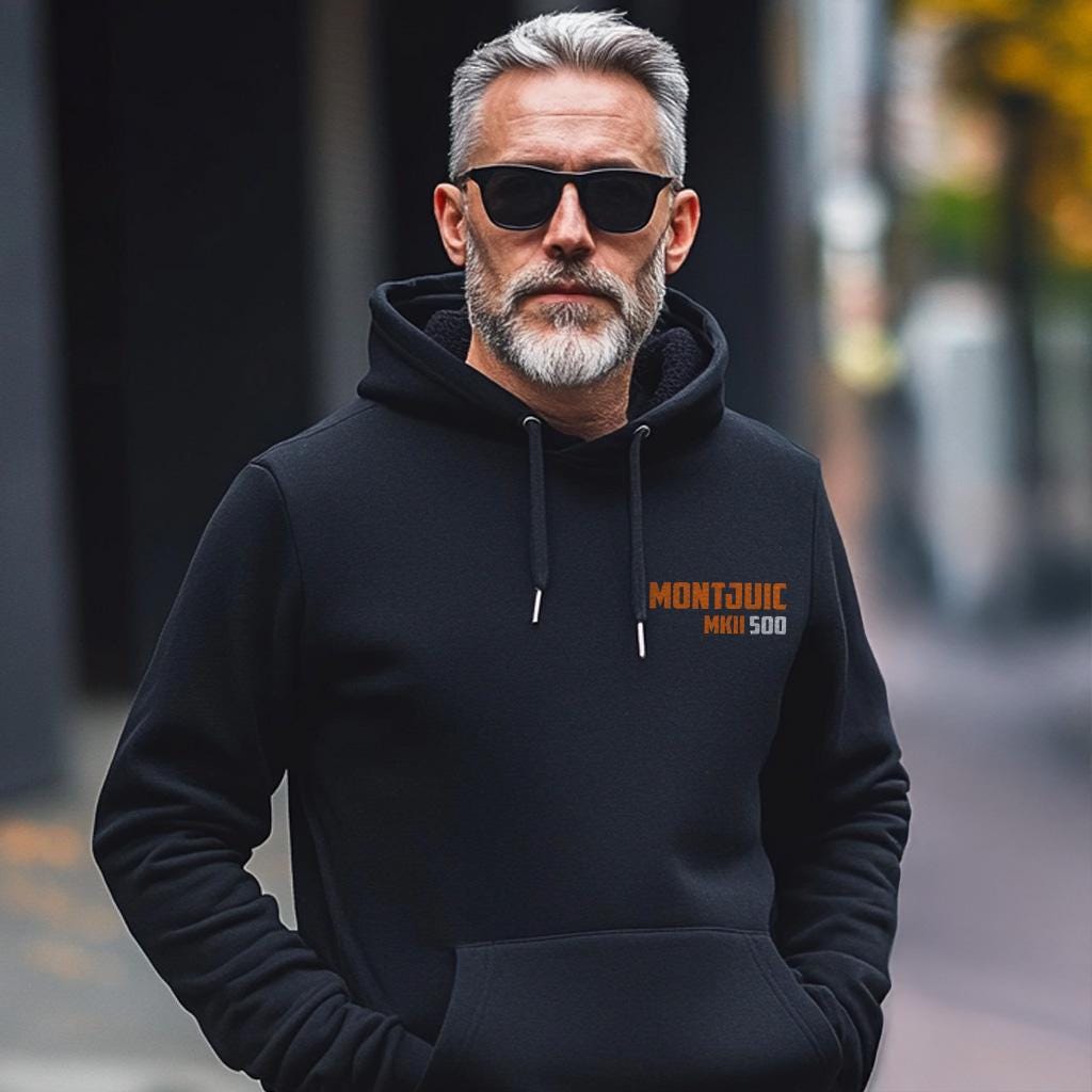 Laverda 500 Montjuic MK2 1982 Inspired Hoodie - Motorcycle Sweatshirt for Riders