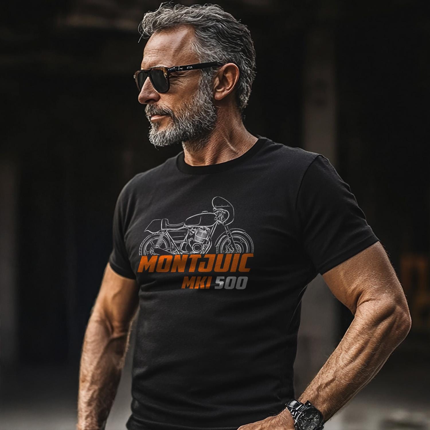 Laverda 500 Montjuic MK1 1979 - 1982 Inspired T-Shirt - Motorcycle Tee Shirt for Riders