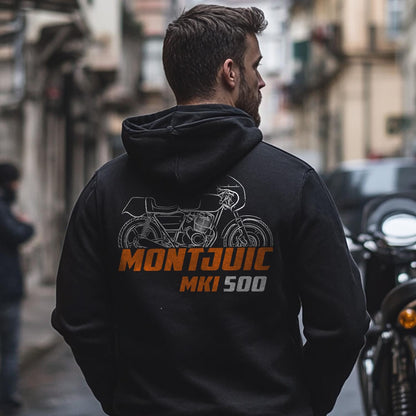 Laverda 500 Montjuic MK1 1979 - 1982 Inspired Hoodie - Motorcycle Sweatshirt for Riders