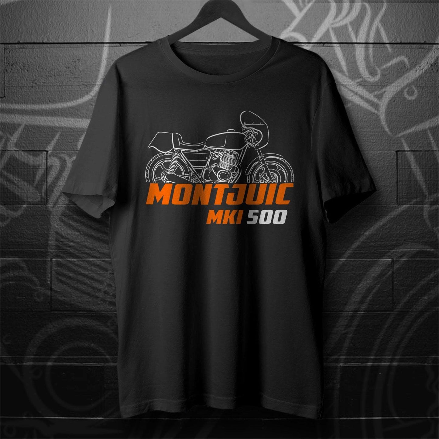 Laverda 500 Montjuic MK1 1979 - 1982 Inspired T-Shirt - Motorcycle Tee Shirt for Riders